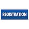 Signmission Registration Banner Concession Stand Food Truck Single Sided B-96-30144 - alternate 1
